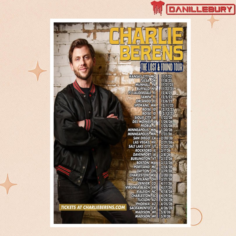 Charlie Berens Tour 2026 Poster