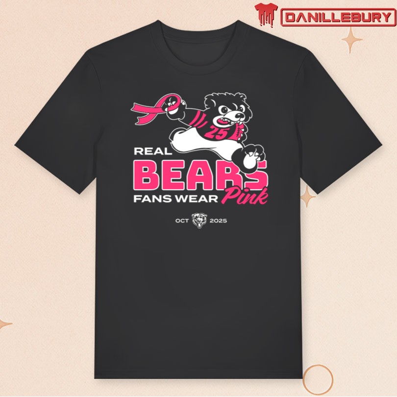 Chicago Bears Real Bears Fans Wear Pink Merch