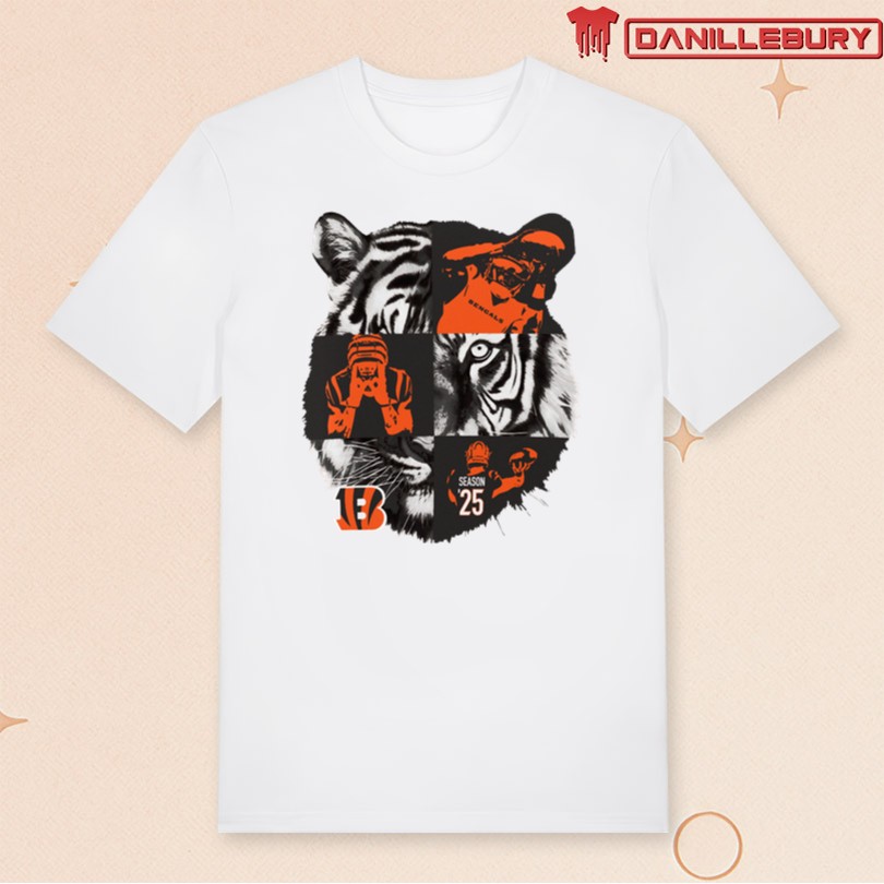 Cincinnati Bengals Fanatics Orange 2025 Schedule T-Shirt