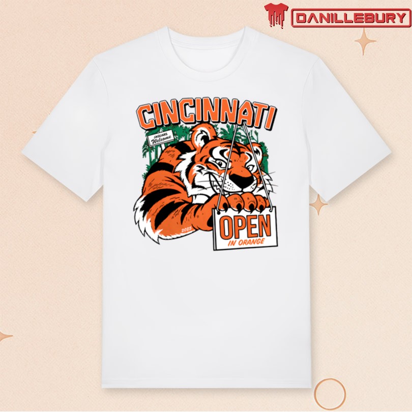 Cincinnati Open in Orange 2025 Shirt