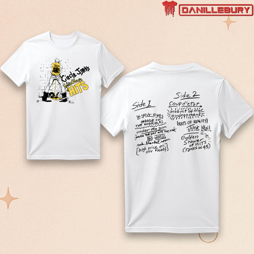 Circle Jerks North American Tour 2025 T-Shirt