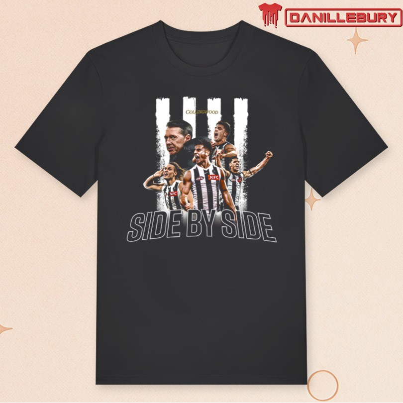 Collingwood 2025 Side By Side Finals T-Shirt