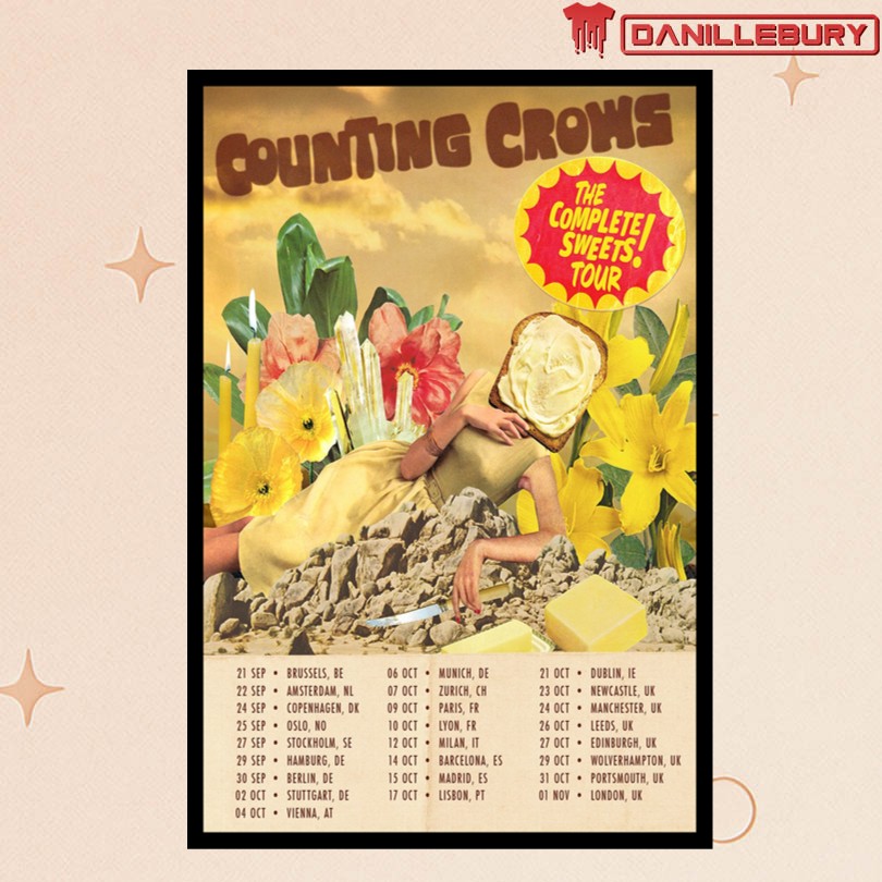 Counting Crows The Complete Sweets Tour 25\' Poster