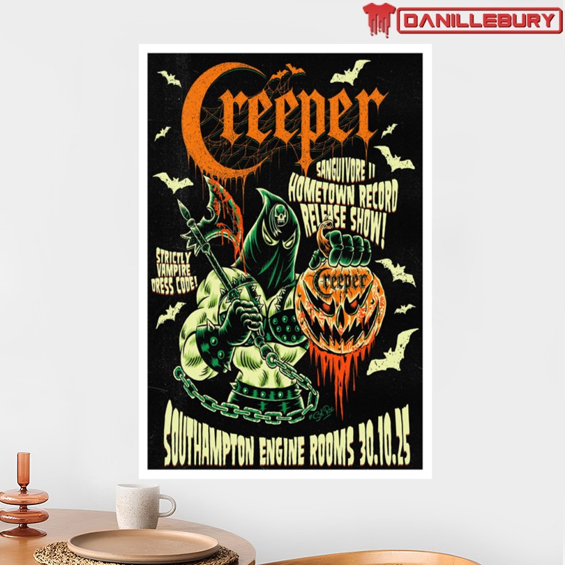Creeper Live Halloween Show Poster - Image 2