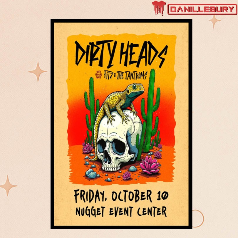 Dirty Heads Nugget Event Center October 10 2025 Poster