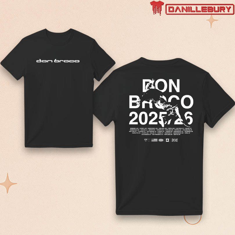 Don Broco 2025-26 World Tour Merch