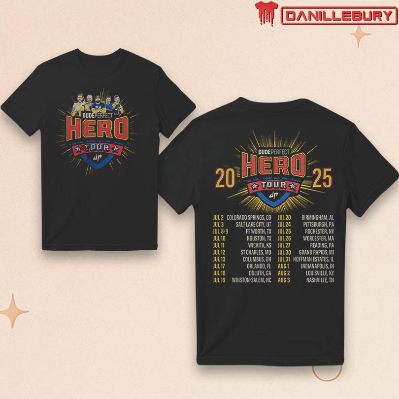 Dude Perfect Hero Tour 25 Merch