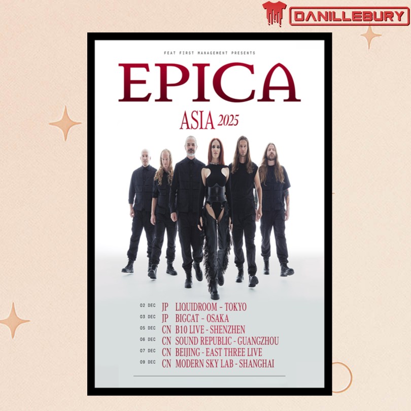 EPICA Live December Asia Concert Poster