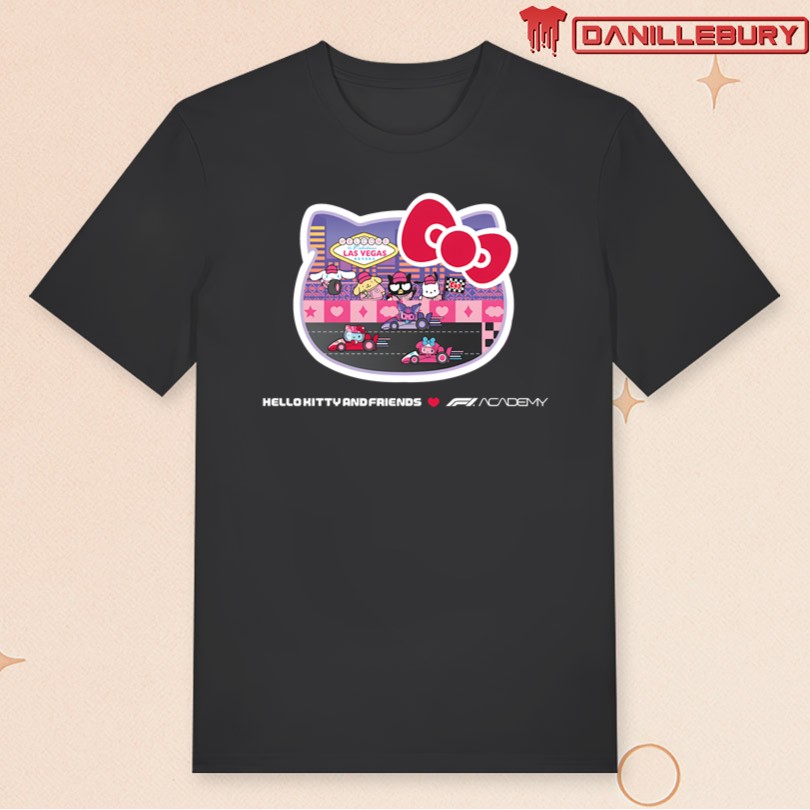 F1 Academy Las Vegas X Hello Kitty Shirt