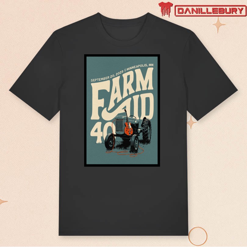 Farm Aid 40 Minneapolis Minnesota September 20 2025 Event Poster - Image 3