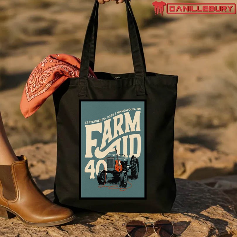 Farm Aid 40 Minneapolis Minnesota September 20 2025 Event Poster - Image 4