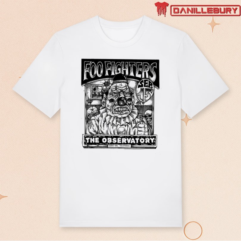 Foo Fighters Santa Ana California 09 15 25 Event Tee