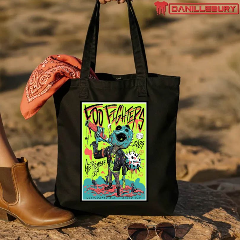 Foo Fighters The Black Cat Washington DC Sept 2025 Poster - Image 4