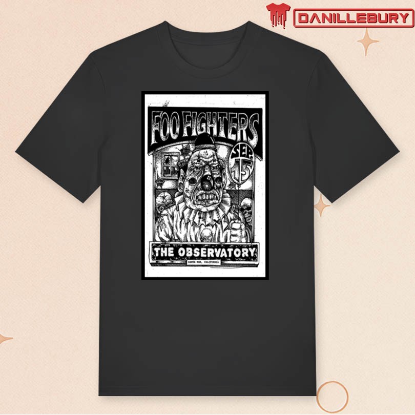 Foo Fighters Tour 2025 Santa Ana, CA Poster - Image 3