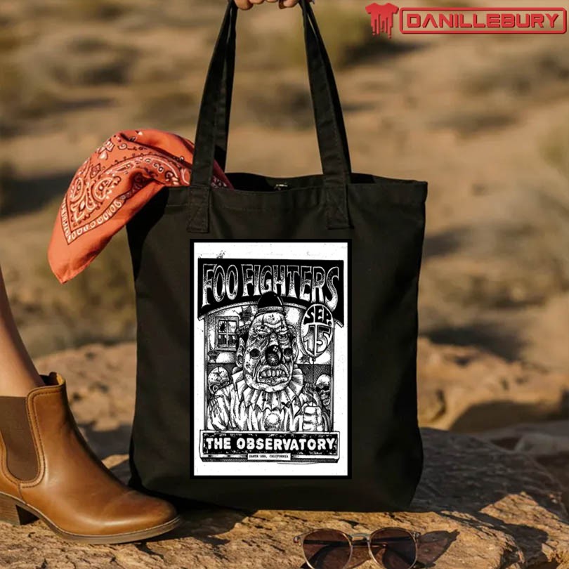 Foo Fighters Tour 2025 Santa Ana, CA Poster - Image 4