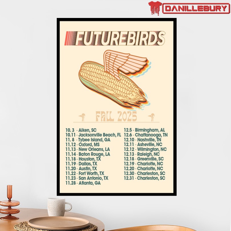Futurebirds Fall Tour 2025 Poster - Image 2