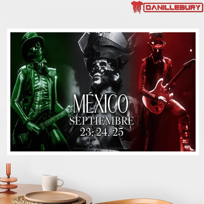 Ghost Sept 23 24 25 2025 Monterrey Mexico Poster - Image 2