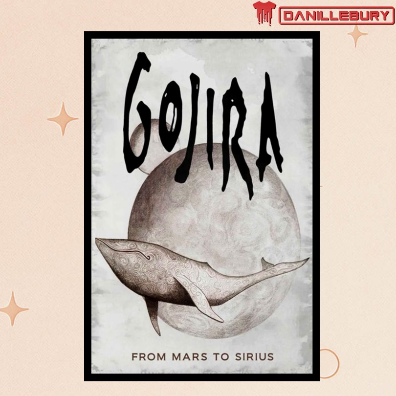 Gojira From Mars To Sirius Tour Poster