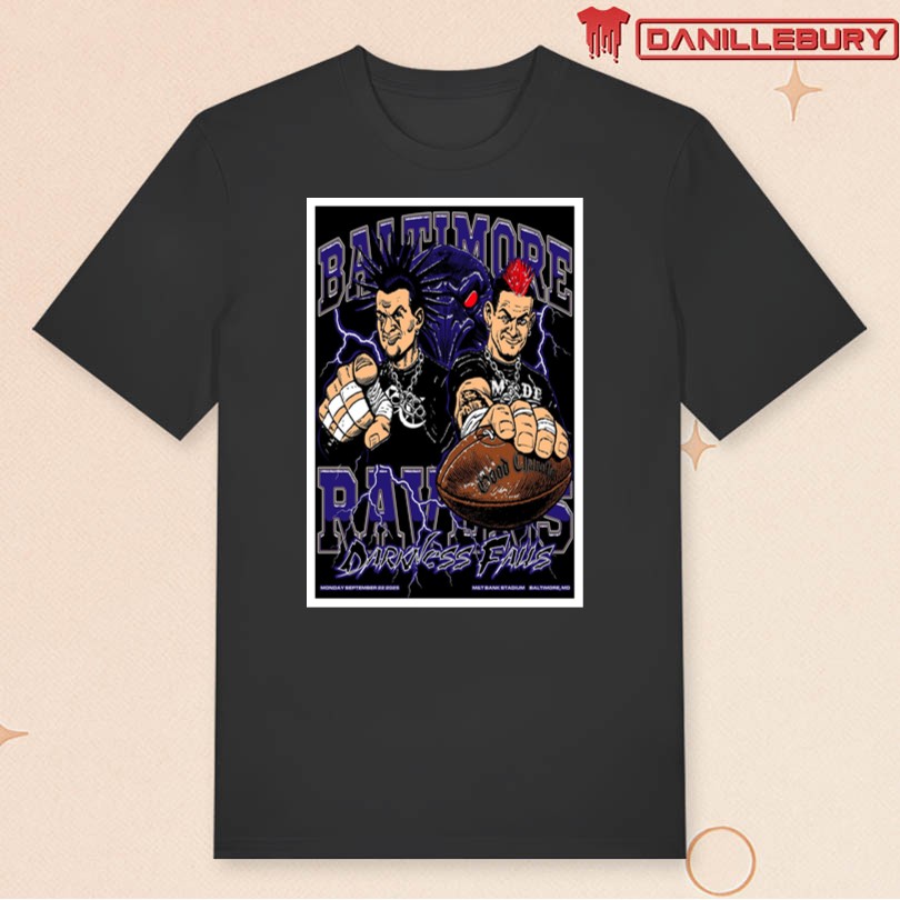 Good Charlotte Darkness Falls 2025 Event Poster - Image 3
