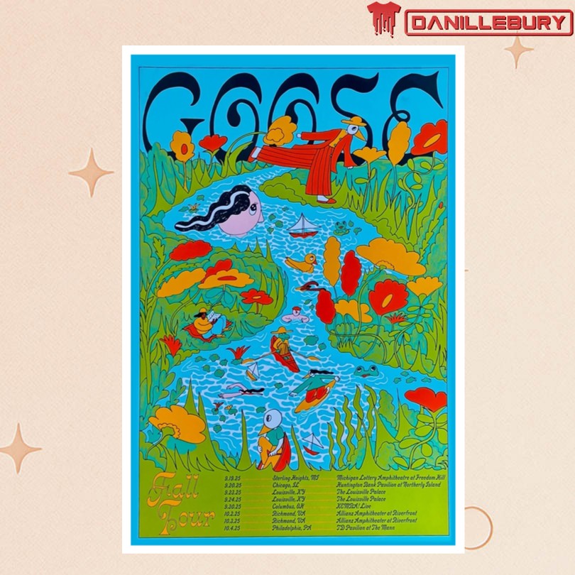 Goose 25 Fall Tour Poster