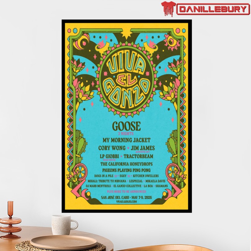 Goose Mexico Tour May 7-9 2026 Poster - Image 2