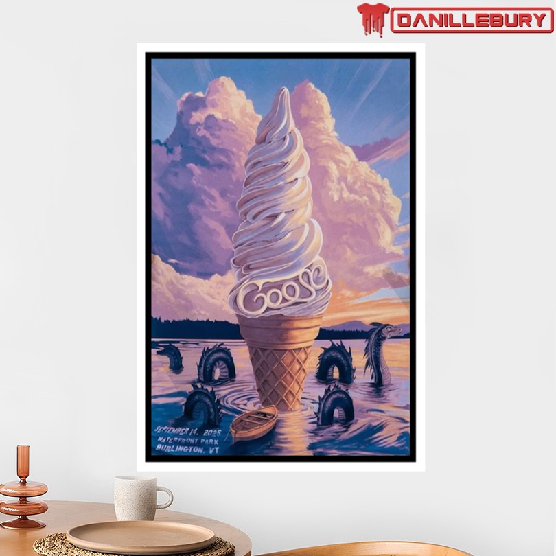 Goose Sept 14 2025 Waterfront Park Burlington VT Tour Poster - Image 2