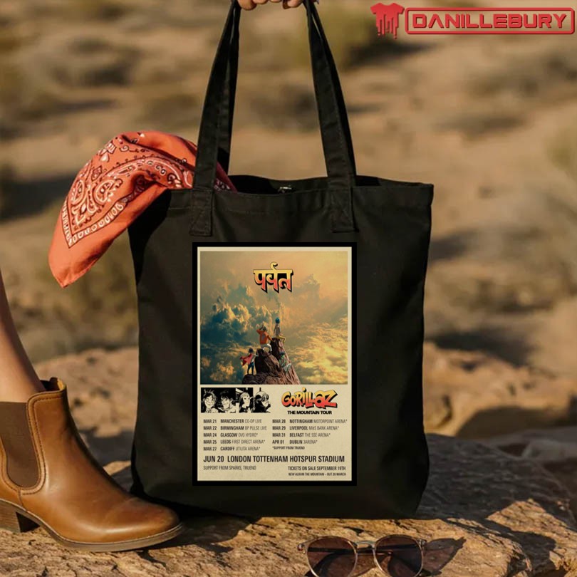 Gorillaz The Mountain Tour UK & Ireland Arenas 2026 Poster - Image 4