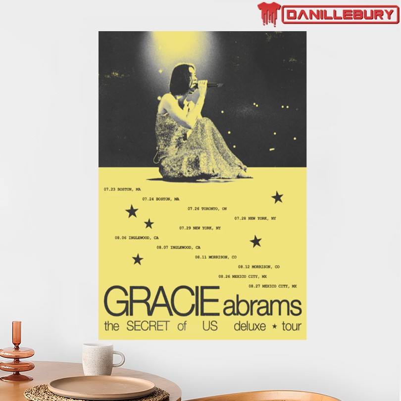 Gracie Abrams TSOU Deluxe Tour 2025 Poster - Image 2