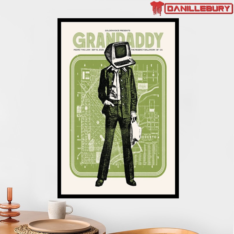 Grandaddy Concert San Francisco September Poster - Image 2