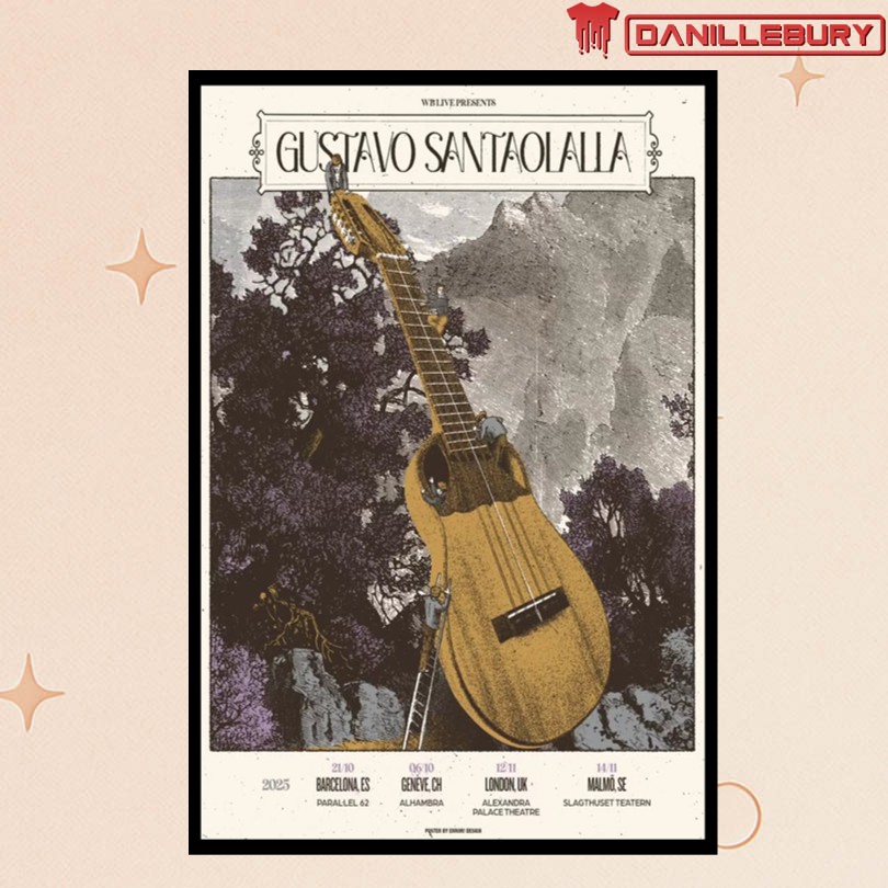 Gustavo Santaolalla 2025 Tour Poster