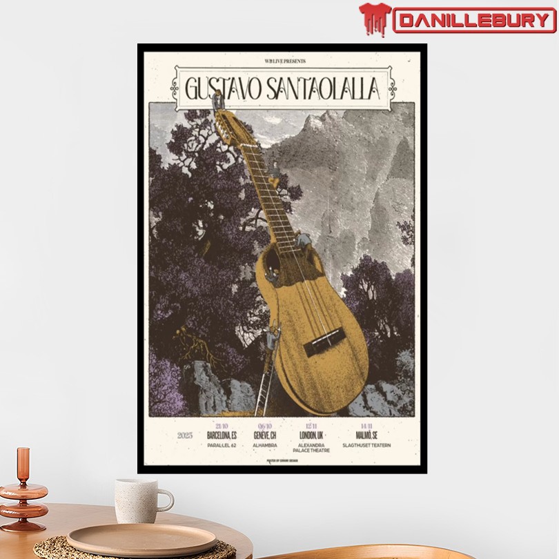 Gustavo Santaolalla 2025 Tour Poster - Image 2