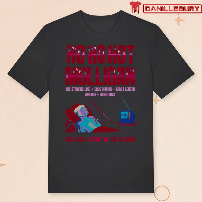 Ho Ho Hot Mulligan Dec 6 2025 The Fillmore Detroit MI T-Shirt