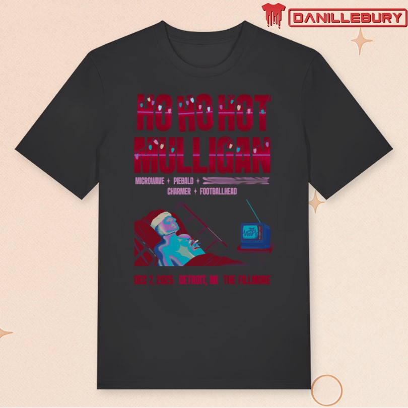 Ho Ho Hot Mulligan Dec 7 2025 The Fillmore Detroit MI Shirt
