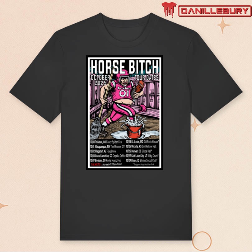 Horse Bitch Oct 25 Tour Poster - Image 3