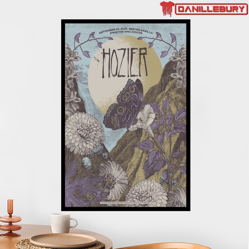 Hozier Sept 23 2025 Smoothie King Center New Orleans LA Poster - Image 2