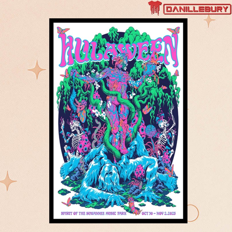 Hulaween Oct 30 2025 Spirit Of The Suwannee Music Park Poster