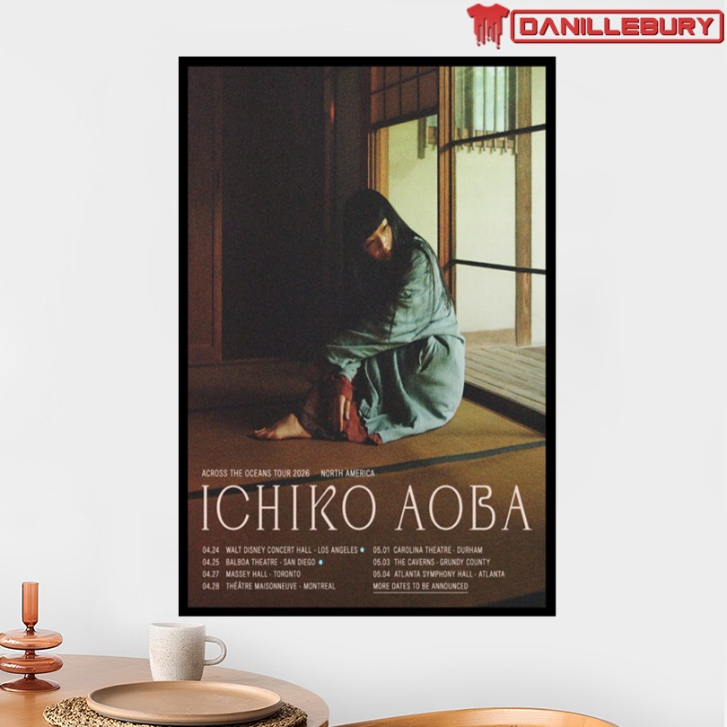Ichiko Aoba Across The Oceans Tour 2026 Poster - Image 2