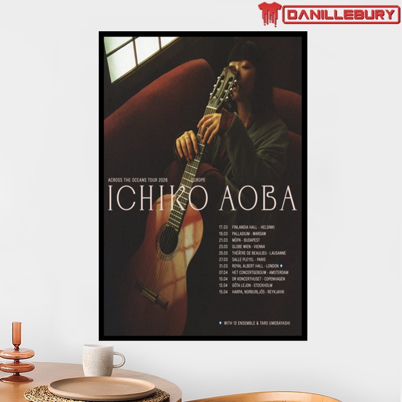 Ichiko Aoba Across The Oceans Tour Europe 2026 Poster - Image 2