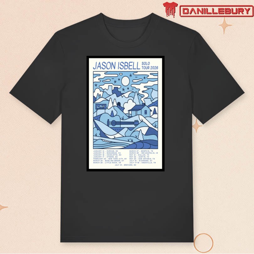 Jason Isbell Solo 2026 Tour Poster - Image 3