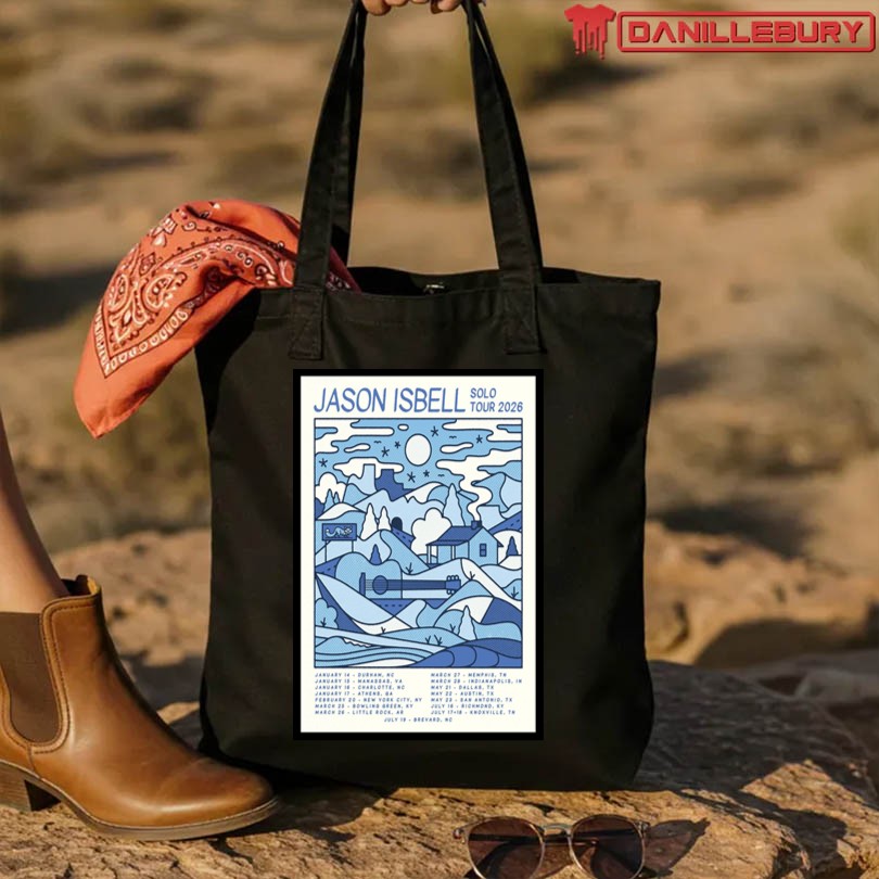 Jason Isbell Solo 2026 Tour Poster - Image 4