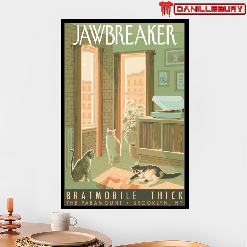 Jawbreaker Brooklyn Concert Poster 2025 - Image 2