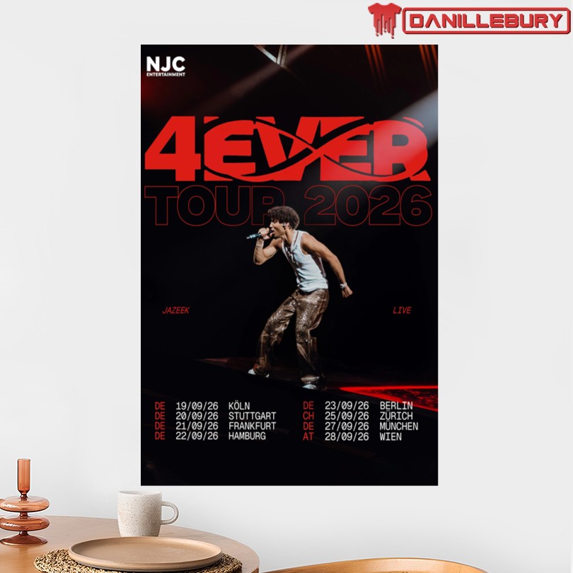 Jazeek Tour 2026 Poster - Image 2
