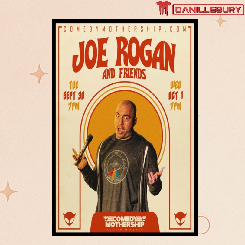 Joe Rogan Austin Texas 2025 Poster