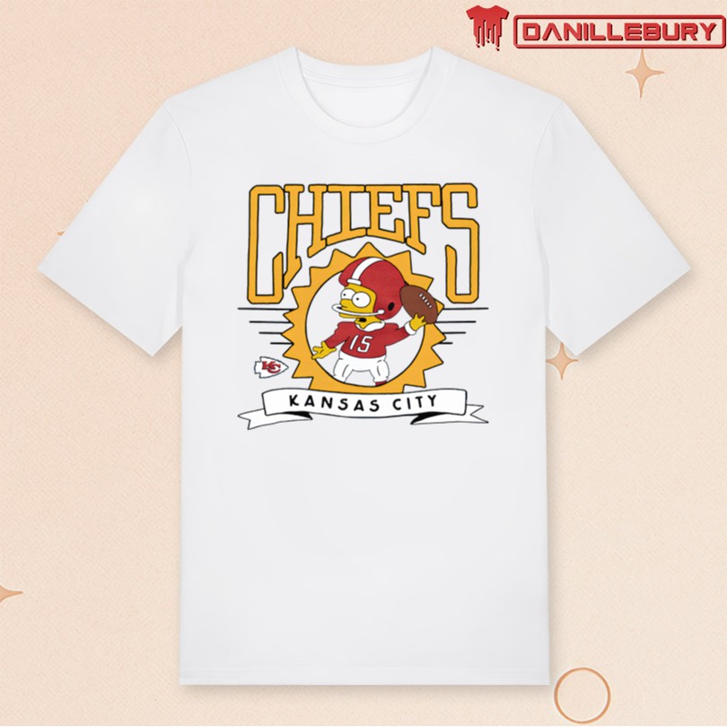 Kansas City Chiefs Homage x The Simpsons T-Shirt