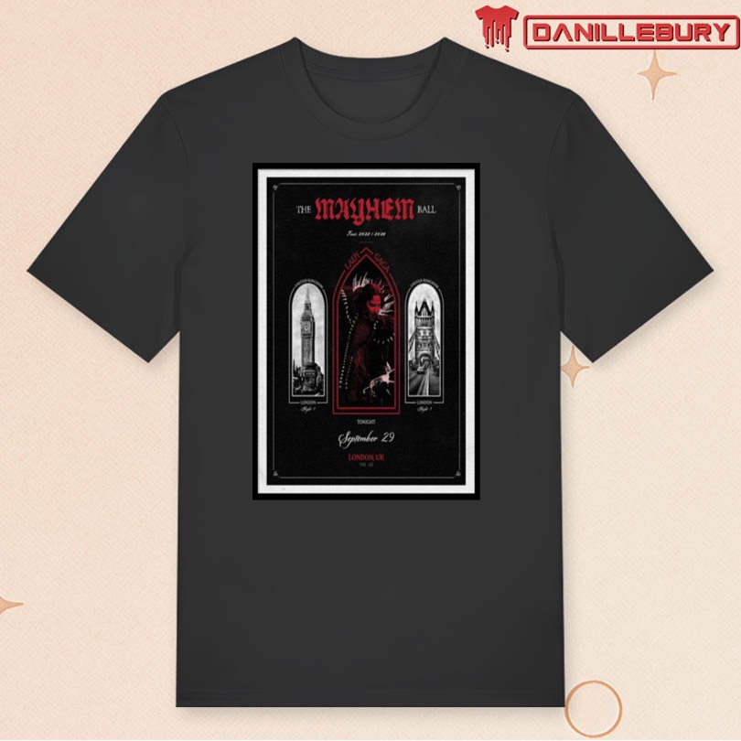 Lady Gaga London UK 9 29 25 Event Poster - Image 3