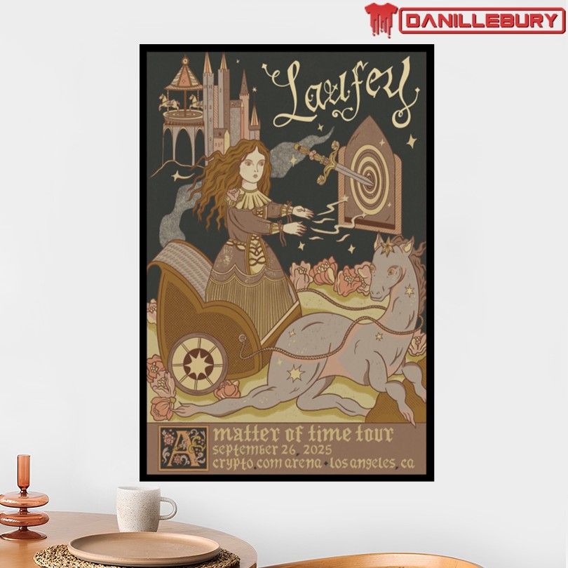 Laufey Sept 26 2025 Los Angeles CA Poster - Image 2