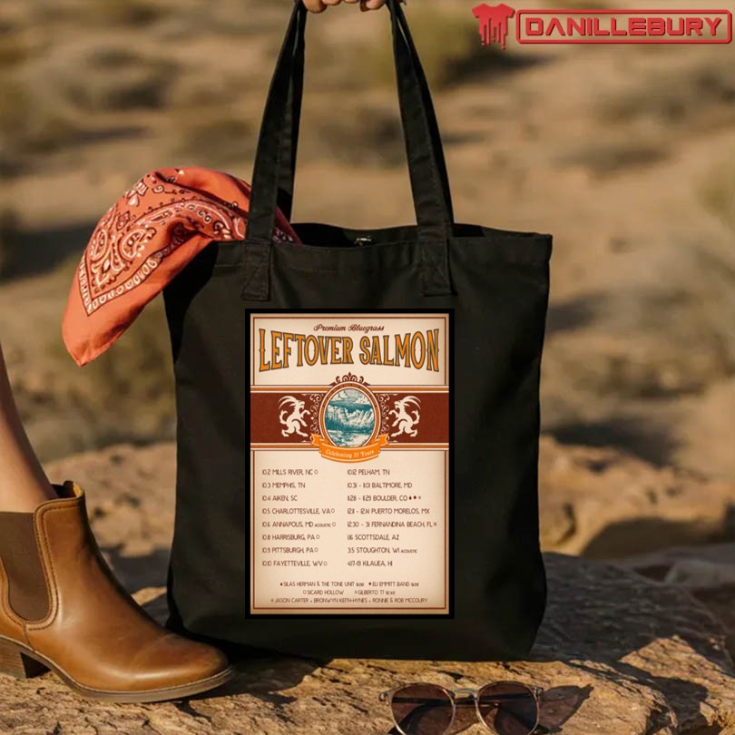 Leftover Salmon Live Concert Tour Poster 2025 - Image 4