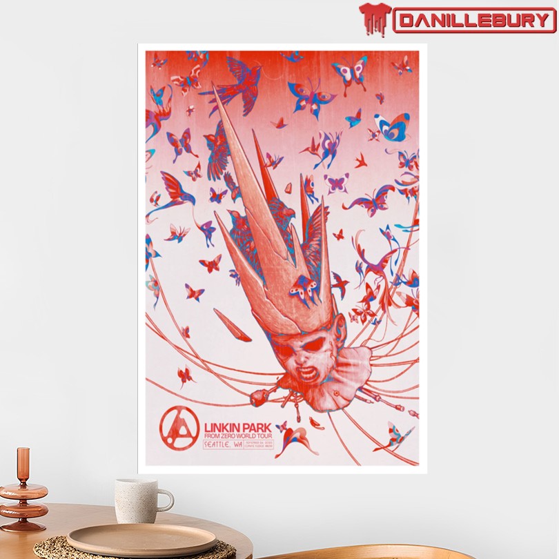 Linkin Park FZ Sep 24 2025 Tour Seattle Poster - Image 2