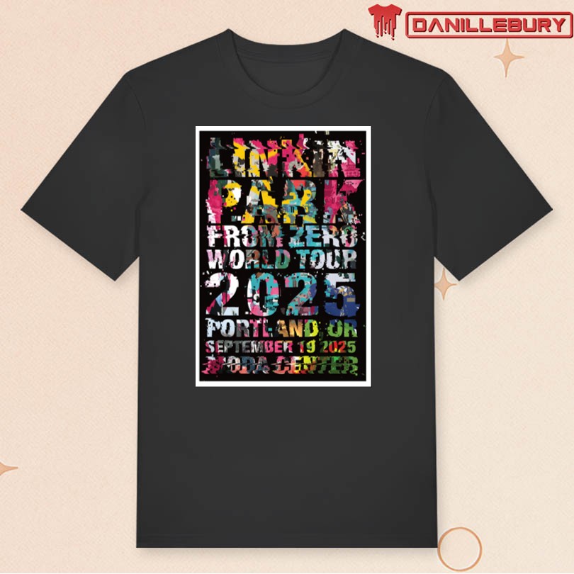 Linkin Park Tour Portland 2025 Poster - Image 3
