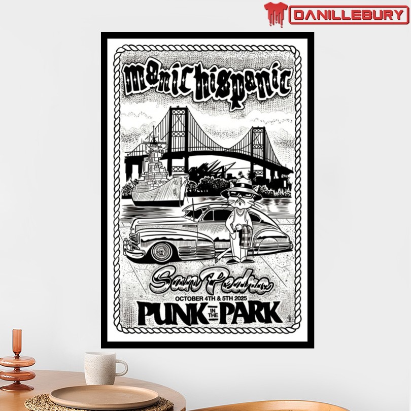 Manic Hispanic Punk In The Park LA Oct 4-5 2025 Event Poster - Image 2